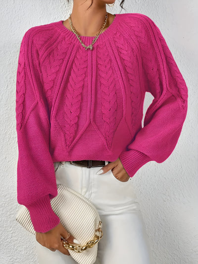 Jade | Élégant pull chaud tricoté